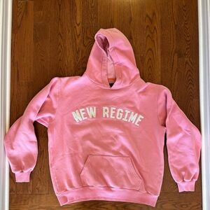 Atelier New Regime Pink Hoodie Large